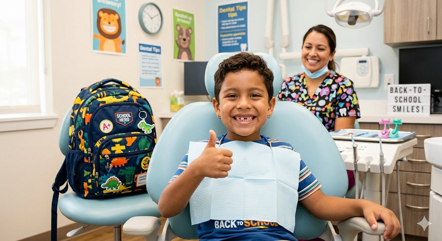 Prepara a tu hijo para el regreso a clases con una visita al dentista